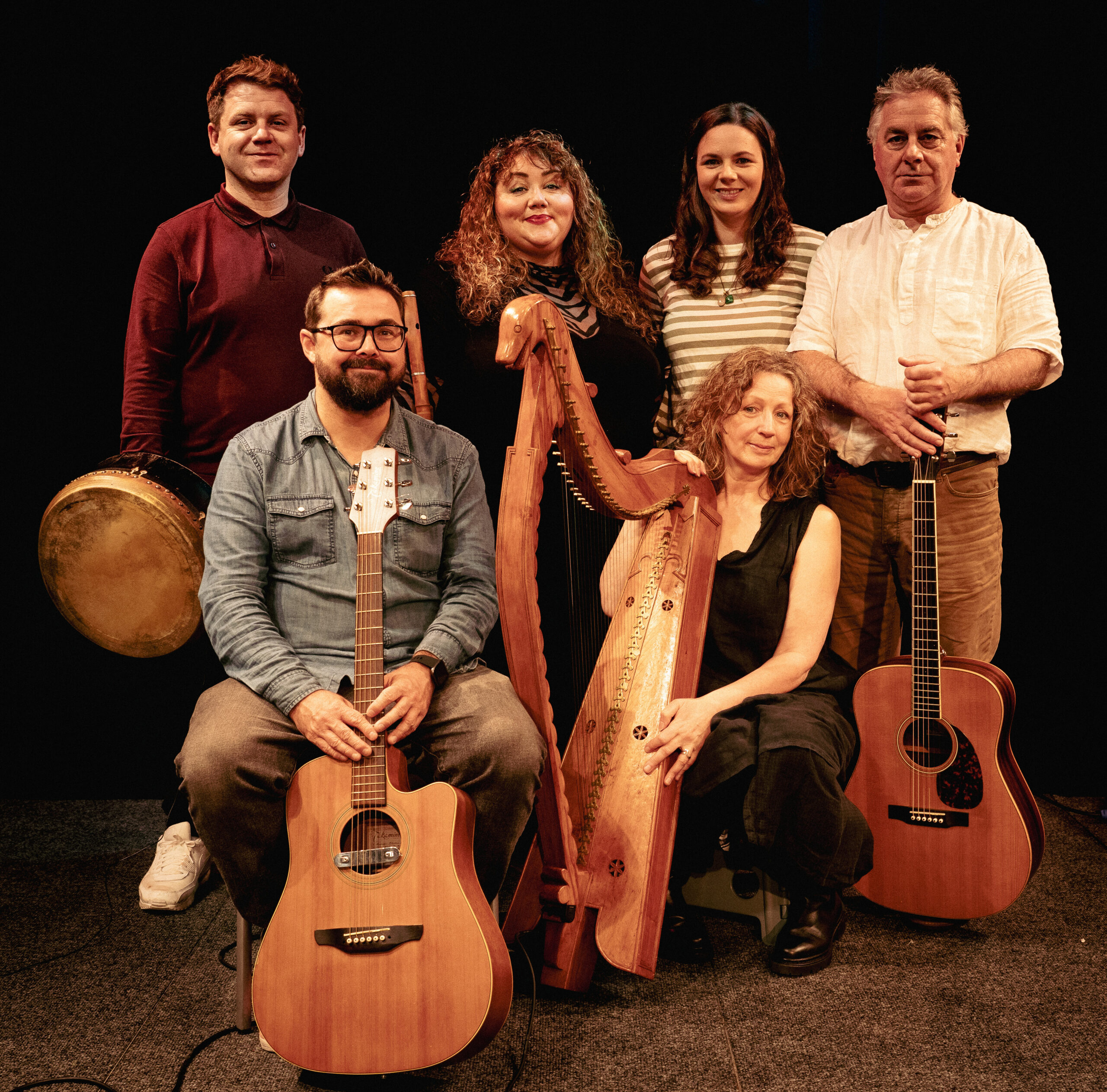 Lí Ban with Seamus O'Kane - Irish Cultural Centre