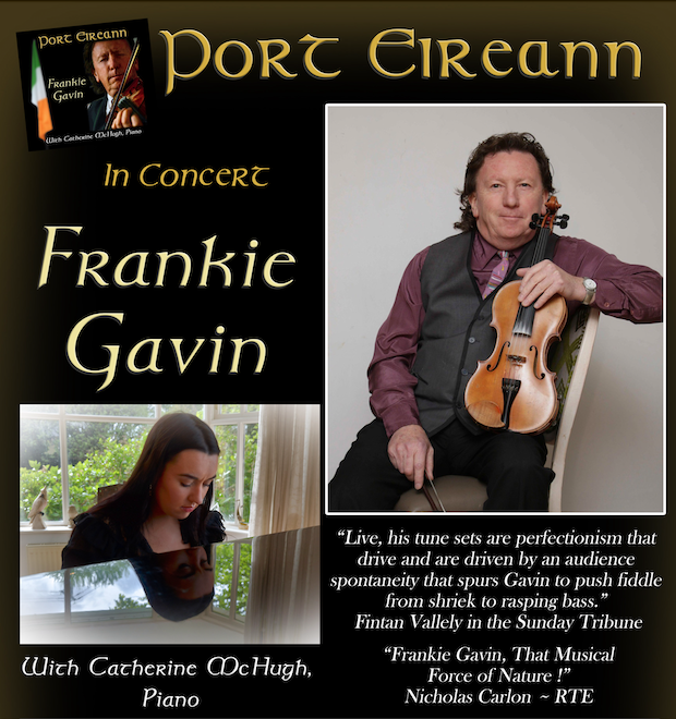 Frankie Gavin in Concert with Catherine McHugh