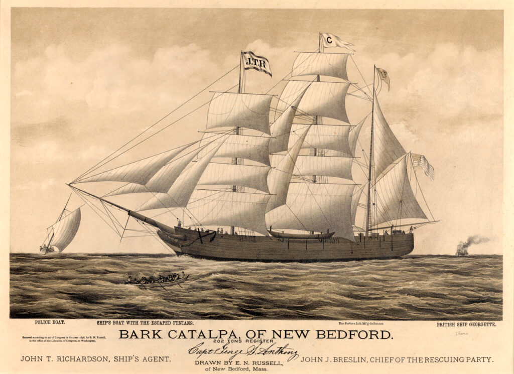 “The Greatest Escape in Irish History: Voices From The Tomb” Catalpa Rescue – 150th Anniversary Talk