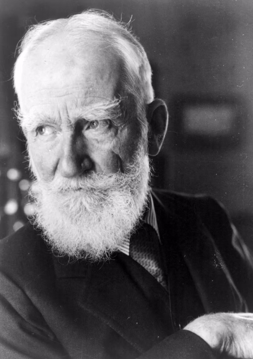 Portrait of George Bernard Shaw