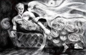 The Dream of Oenghus Artwork by Irish Artist Sheila Moylan