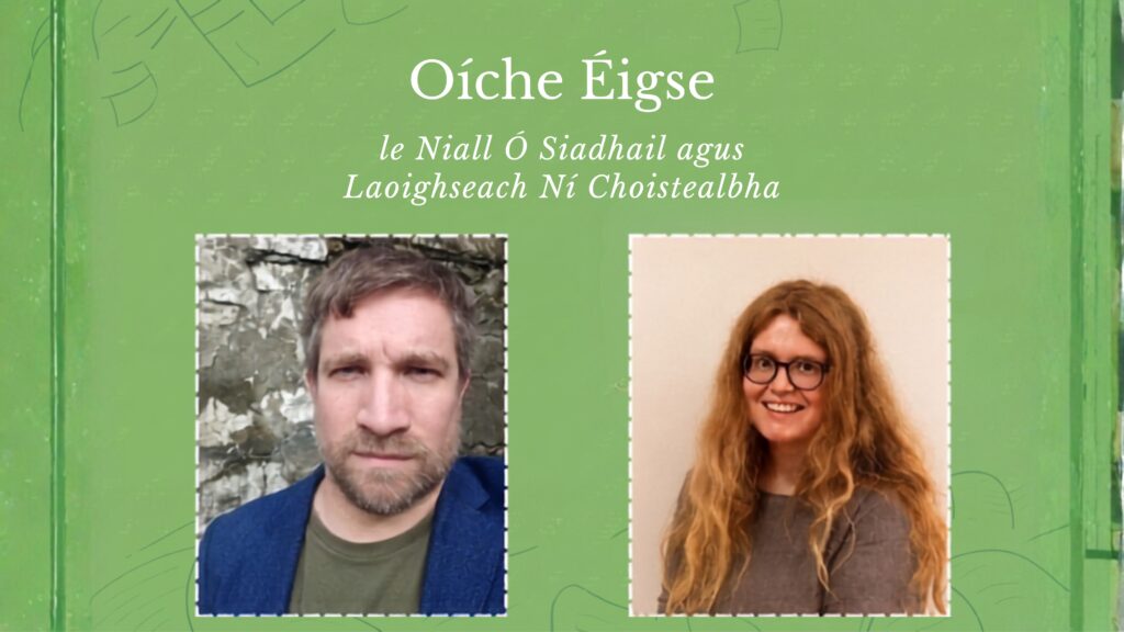 Oíche Éigse – An Evening of Irish-Language Poetry & Short Stories