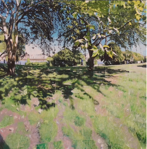 DRAWING ON THE RIVER: COMPOSITIONS by Anthony Nesbit